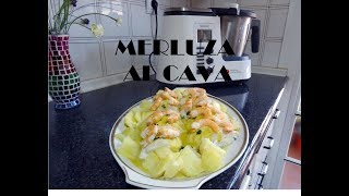 Receta de Merluza al Cava Monsieur Cuisine Plus Lidl Silvercrest [upl. by Bartolomeo147]