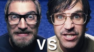 Epic Rap Battle Nerd vs Geek [upl. by Viquelia]