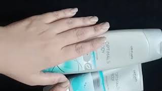 Oriflame optimals firming lotion for body shape and cellulite gel for reducing fats [upl. by Saddler]