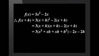 How to get Derivatives using First Principles Calculus [upl. by Balbinder]