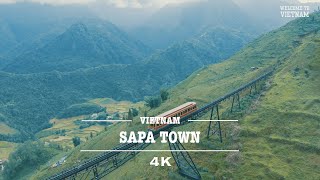 Sapa Vietnam By Drone 4K [upl. by Philipp]