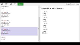 Lists in xhtml [upl. by Mitzl]