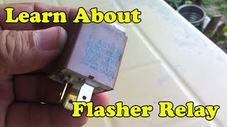 How To Fix A Cars Turn Signal Pt 1  How To Test Flasher Relay [upl. by Sunil]