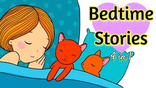 Sleep Meditation for Kids BEDTIME STORIES 4 in 1 Sleep Stories Collection [upl. by Ameer6]