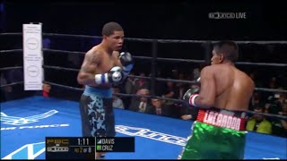 Gervonta quotTankquot Davis Vs Cristobal Cruz Fight Highlights 103015 [upl. by Eelsha672]