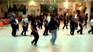 ballo di gruppo country 1°livello dj Berta sweet jenny [upl. by Wesa300]