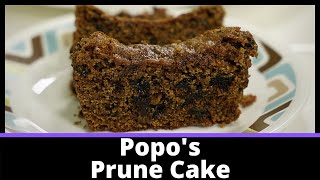 Prune Cake  Old Time Favorite  MOIST and DELICIOUS Recipe [upl. by Harvey164]