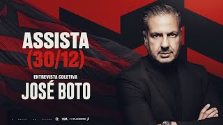 Entrevista coletiva do novo diretor técnico  José Boto  AO VIVO  3012 [upl. by Alyek]