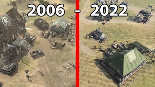 Evolution of COMPANY OF HEROES Games 2006  2022 [upl. by Romilda]