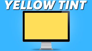 How to Fix Monitor Yellow Tint Screen Easy 2025 [upl. by Zared]