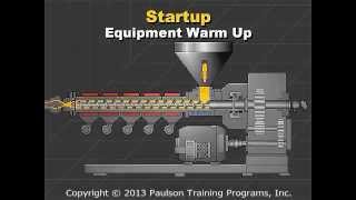 Plastic Extrusion  Safety PreStart and StartUp Procedures [upl. by Ylus]