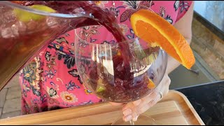 Columbia Restaurant  Make Sangria At Home [upl. by Jordans]