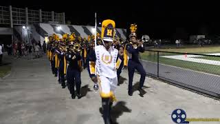 LWHiggins Marching Band Marching In vs Abramson Sci Academy 2023 [upl. by Ettelimay]