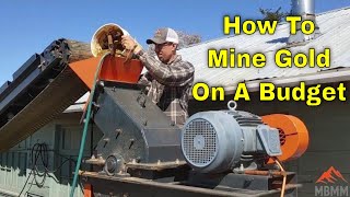 Gold Mining On A Budget 3 Pieces Of Equipment You Need [upl. by Annatsirhc]