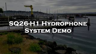 SQ26H1 Hydrophone System Demonstration [upl. by Fawnia]