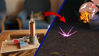 How to build the simplest SSTC Tesla coil [upl. by Maitund]