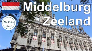 Middelburg Historic Capital of Zeeland Netherlands Walking Tour with Subtitles  July 2021 [upl. by Rotow45]