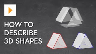 How To Describe 3D Shapes [upl. by Eirameinna]