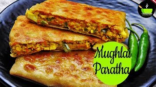 Mughlai Paratha Recipe  Indian Street Food  Moglai Porota  Dinner Recipe Indian  Paneer Paratha [upl. by Eilatan]