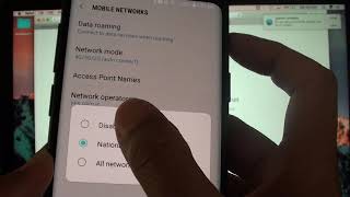 Samsung Galaxy S9  S9  How to Enable  Disable Data Roaming [upl. by Refotsirc]