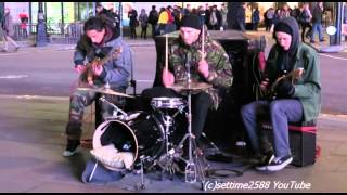 Street Band Playing Great Music in Piccadilly Circus London [upl. by Avie]