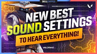 NEW BEST SOUND SETTINGS TO HEAR EVERYTHING  Valorant Settings Guide Audio HRTF amp More [upl. by Atinaj]