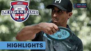 Round 2 Highlights MPO  Ledgestone Open [upl. by Olen]