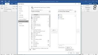 How to show or hide Quick Access Toolbar below the Ribbon in Office [upl. by Edny]