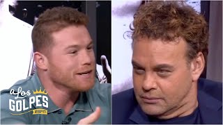 ‘Tú no sabes de boxeo’ La pelea entre CANELO ÁLVAREZ y DAVID FAITELSON Parte 2  A Los Golpes [upl. by Lymn]