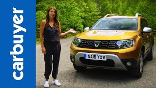 Dacia Duster SUV 2019 indepth review  Carbuyer [upl. by Leaj]