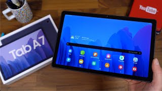 Samsung Galaxy Tab A7 Unboxing [upl. by Franklyn]