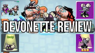 NEW Devonette Review and Evolution in Summoners Greed [upl. by Shaer]