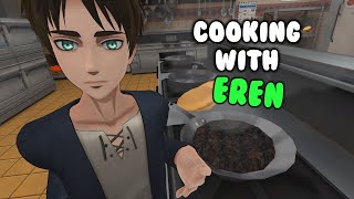 Cooking with Eren AOT VR [upl. by Alla792]