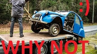 Citroen 2cv 1962 the best I have ever restored  complete restoration from scratch [upl. by Odinevneib]