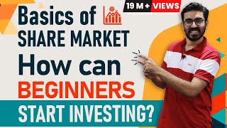 Stock Market For Beginners  How can Beginners Start Investing in Share Market  Hindi [upl. by Sadnak]