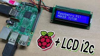 HOWTO Raspberry Pi  LCD 16x2 i2c [upl. by Erdnassak435]