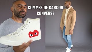 How To Wear Commes De Garcon Converse Chuck Taylors [upl. by Dareen856]