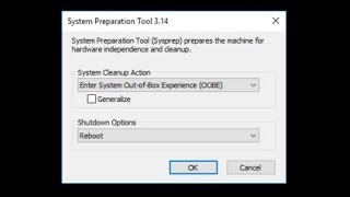 How to Run Sysprep Utility in Windows [upl. by Ardnuaed]