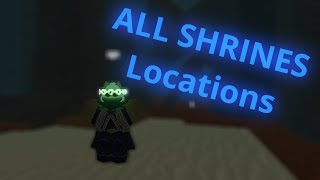 All Shrines Locations  Deepwoken [upl. by Adnertal330]