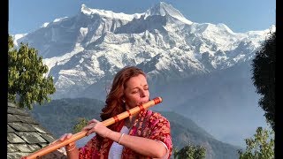 Phool Ko Thunga  Nepali Dhun  Bansuri Flute  Stephanie Bosch [upl. by Alyt]