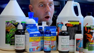 10 Aquarium Chemicals EVERY Fish Keeper Should Have [upl. by Akkim]