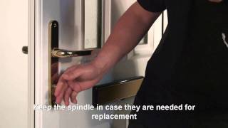 How to Replace uPVC Door Handles [upl. by Yruj456]