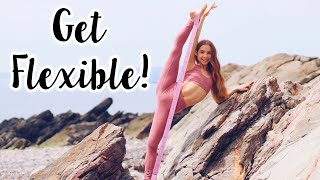 Do these 5 Stretches to get Flexible Stretch Band Stretches [upl. by Augustine802]