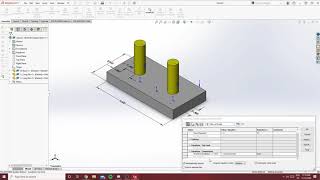 Global Variables amp Equations in an Assembly  SolidWorks 2020 [upl. by Rome316]