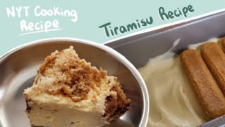 Tiramisu  NYT Cooking Recipe [upl. by Sanez312]