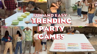 TRENDING PARTY GAME IDEAS 2  The TroPamilya [upl. by Felise]