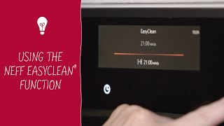 Using the NEFF EasyClean® function [upl. by Ros]