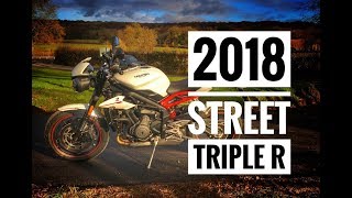 2018 Triumph Street Triple R Review [upl. by Warchaw560]