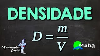 FÍSICA  Densidade  Matemática Genial [upl. by Nitsid492]