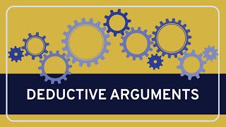 CRITICAL THINKING  Fundamentals Deductive Arguments [upl. by Lednyc]